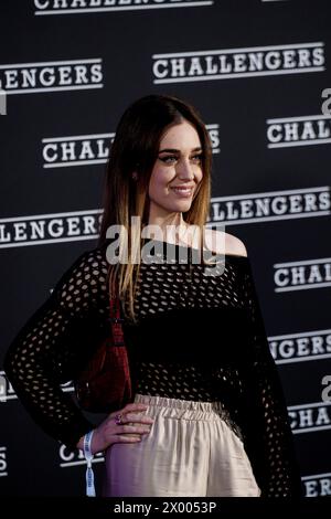 ROME, ITALIE - 8 AVRIL : Giulia Schiavo assiste à la première de 'Challengers' au Cinema Barberini le 08 avril 2024 à Rome, en Italie. (Photo de Giov Banque D'Images