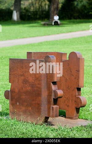 Chillida Leku, Hernani. Guipuzcoa, Euskadi, Espagne. Banque D'Images