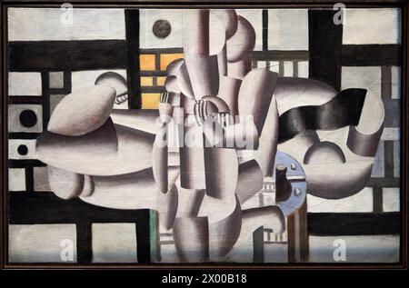 Three Women with Still Life (les trois femmes et la nature morte), 1921, Fernand léger (1881-1955), Musée Guggenheim Bilbao, Bilbao, pays Basque, Espagne, Europe. Banque D'Images