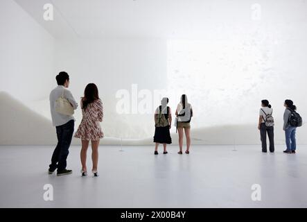 Tokujin Yoshioka, Mori Art Museum, Roppongi Hills Mori Tower, Tokyo, Japon. Banque D'Images