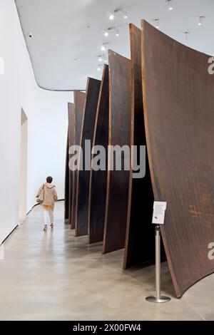 The Matter of Time, 19942005, Richard Serra (1938), Musée Guggenheim Bilbao, Bilbao, pays Basque, Espagne, Europe. Banque D'Images