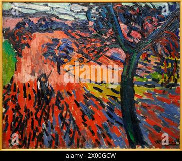 Maurice de Vlaminck, París, 1876-Rueil-la-Gadelière, 1958, oliviers, 1905-1906, Musée Thyssen Bornemisza, Madrid, Espagne, Europe. Banque D'Images