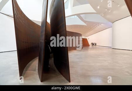 The Matter of Time, 19942005, Richard Serra (1938), Musée Guggenheim Bilbao, Bilbao, pays Basque, Espagne, Europe. Banque D'Images
