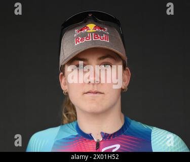 Zoe Backstedt de Canyon - SRAM Racing Banque D'Images