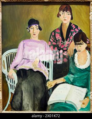'Les trois soeurs', Henri Matisse, Musée de L'Orangerie, Tuileries, Paris, France Banque D'Images