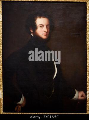 'Autoportrait', 1845, Alfred, Comte d'Orsay, petit Palais Musée des Beaux Arts de la ville de Paris, France, Europe Banque D'Images