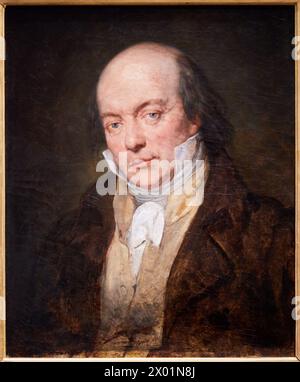'Pierre-Jean de Béranger (1780-1857), poète-chansonnier', 1830, Ary Scheffer, petit Palais Musée des Beaux Arts de la ville de Paris, France, Europe Banque D'Images