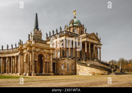 Campus de l'Université de Potsdam près de New Palace dans le parc de Sanssouci, Potsdam, Allemagne Banque D'Images