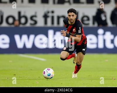 Omar Marmoush (Eintracht Francfort, 7). 05.04.2024, Fussball, Bundesliga, Eintracht Frankfurt - SV Werder Bremen, GER, Frankfurt am main, Deutsche B. Banque D'Images
