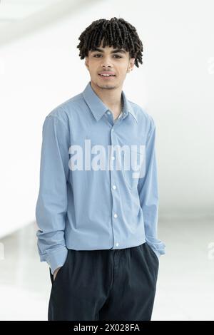 Cannes, France. 09th Apr, 2024. Ethan Isidore lors du 7ème Festival International des Canneseries le 09 avril 2024 à Cannes. Photo de David NIVIERE/ABACAPRESS.COM crédit : Abaca Press/Alamy Live News Banque D'Images