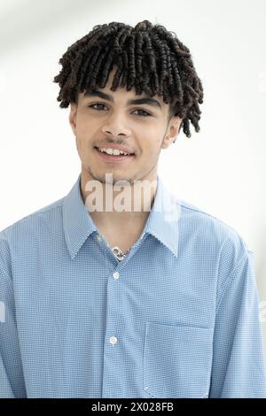 Cannes, France. 09th Apr, 2024. Ethan Isidore lors du 7ème Festival International des Canneseries le 09 avril 2024 à Cannes. Photo de David NIVIERE/ABACAPRESS.COM crédit : Abaca Press/Alamy Live News Banque D'Images