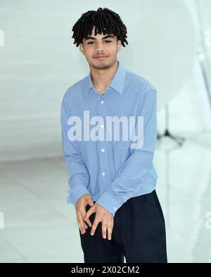 Cannes, France. 09th Apr, 2024. Cannes - 7ème Festival International des Canneseries - Photocall - Ethann Isidore crédit : Agence photo indépendante/Alamy Live News Banque D'Images