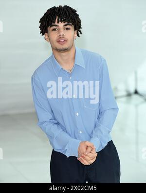 Cannes, France. 09th Apr, 2024. Cannes - 7ème Festival International des Canneseries - Photocall - Ethann Isidore crédit : Agence photo indépendante/Alamy Live News Banque D'Images