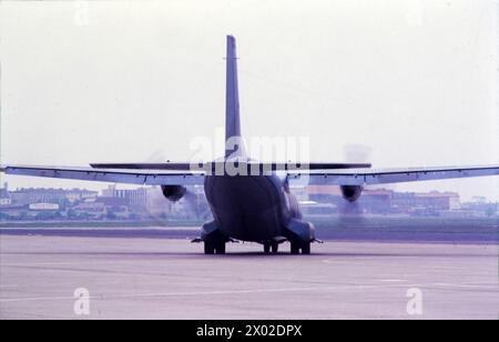 Flughafen Tempelhof GER, 20240101,Berlin, Aufnahme, CA.1968, Flughafen Tempelhof, tag der offenen Tür, mit amerikanishen Streitkräften *** Tempelhof Airport GER, 20240101,Berlin, photo, CA. 1968, Tempelhof Airport, journée portes ouvertes, avec les forces armées américaines Banque D'Images