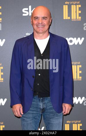 Luca Zingaretti beim Photocall zur 2. Staffel der Sky-Serie 'il Re' im Hotel Eden. ROM, 09.04.2024 Banque D'Images