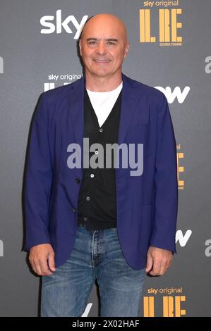 Luca Zingaretti beim Photocall zur 2. Staffel der Sky-Serie 'il Re' im Hotel Eden. ROM, 09.04.2024 Banque D'Images