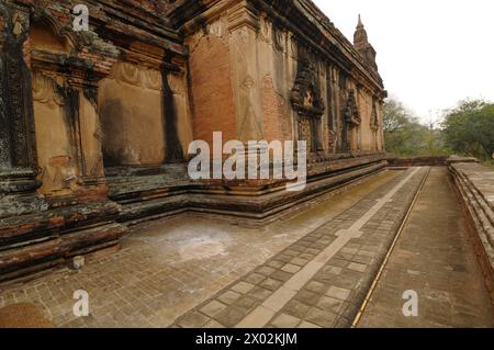 Temple Tayok Pye, Bagan (Pagan), site du patrimoine mondial de l'UNESCO, Myanmar, Asie Banque D'Images