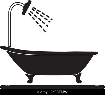 icône de salle de bains illustration vectorielle conception simple Illustration de Vecteur