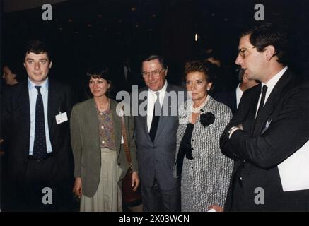 Turin, Italie. 10 avril 2024. TORINO - FAMIGLIA PININFARINA DA SX : PAOLO, LORENZA, SERGIO, MAMMA E MOGLIE di SERGIO E ANDREA usage éditorial seulement crédit : Agence photo indépendante/Alamy Live News Banque D'Images