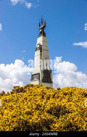 Mémorial de la bataille de 1914, mémorial le plus méridional de la grande guerre, Ross Road, Stanley, Îles Falkland, samedi, 02 décembre 2023. Banque D'Images