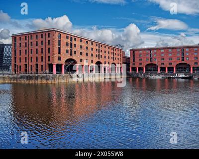 Royaume-Uni, Liverpool, Royal Albert Dock Banque D'Images