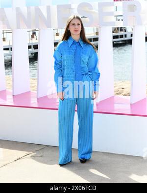 Cannes, France. 10 avril 2024. Cannes - 7ème Festival International des Canneseries - Photocall 'Franklin' - Lily Dupont crédit : Agence photo indépendante/Alamy Live News Banque D'Images