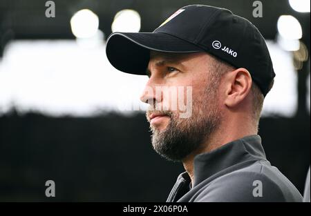 Bundesliga, signal Iduna Park Dortmund : Borussia Dortmund vs VfB Stuttgart ; Headcoach Sebastian Hoeneß (STG) Banque D'Images