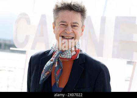 Cannes, France. 10 avril 2024. Thibault de Montalembert assiste au Franklin Photocall lors du 7ème Festival International des Canneseries le 10 avril 2024 à Cannes. Photo de David NIVIERE/ABACAPRESS.COM crédit : Abaca Press/Alamy Live News Banque D'Images