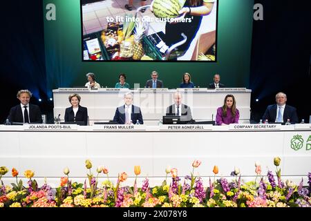 ZAANDAM - le conseil avant l'Assemblée générale des actionnaires du groupe de supermarchés Ahold Delhaize. ANP JEROEN JUMELET pays-bas OUT - belgique OUT Banque D'Images