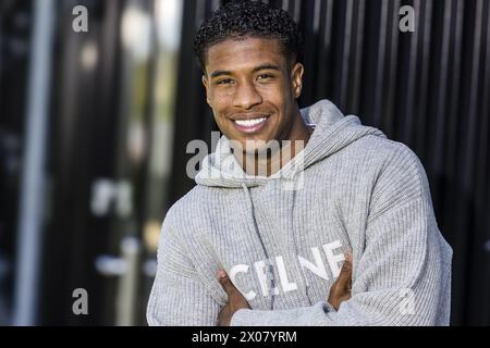 Utercht, pays-Bas. 10 avril 2024. Utrecht - 10-04-2024. Eredivisie voetbal saison 2023-2024. FC Utrecht, Ryan Flamingo. Crédit : Pro Shots/Alamy Live News Banque D'Images