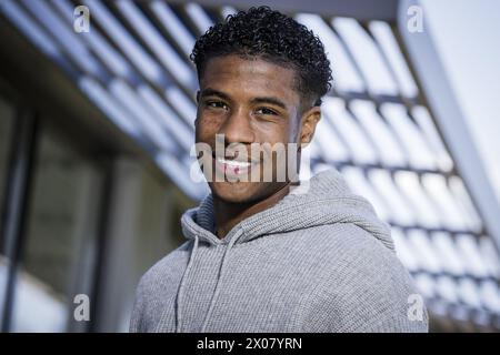 Utercht, pays-Bas. 10 avril 2024. Utrecht - 10-04-2024. Eredivisie voetbal saison 2023-2024. FC Utrecht, Ryan Flamingo. Crédit : Pro Shots/Alamy Live News Banque D'Images