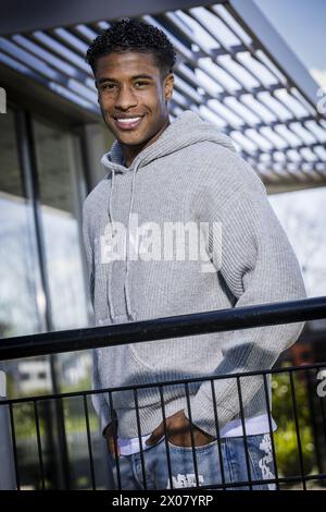 Utercht, pays-Bas. 10 avril 2024. Utrecht - 10-04-2024. Eredivisie voetbal saison 2023-2024. FC Utrecht, Ryan Flamingo. Crédit : Pro Shots/Alamy Live News Banque D'Images