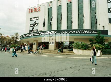 The London Motor Show Earls court London 1993. Banque D'Images