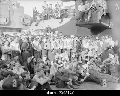 HMS RODNEY. MARS ET AVRIL 1943, MERS-EL-KEBIR. - Le cuirassé ...