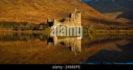 Château de Kilchurn, Loch Awe, Oban, Écosse (3) Banque D'Images