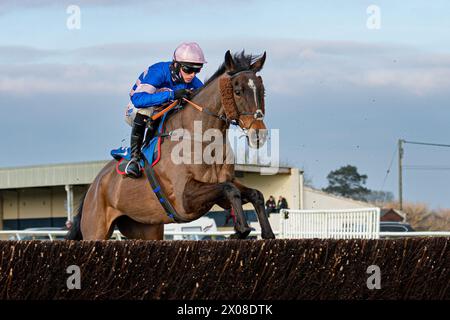 Deuxième course à Wincanton le 26 janvier 2022 Banque D'Images