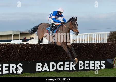 Deuxième course à Wincanton le 26 janvier 2022 Banque D'Images