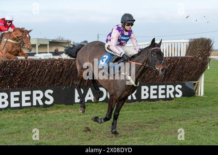 Deuxième course à Wincanton le 26 janvier 2022 Banque D'Images