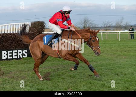 Deuxième course à Wincanton le 26 janvier 2022 Banque D'Images