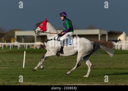 Troisième course à Wincanton, le 26 janvier 2022 Banque D'Images