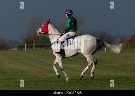 Troisième course à Wincanton, le 26 janvier 2022 Banque D'Images