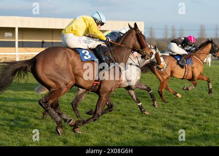 Quatrième course à Wincanton, le 26 janvier 2022, steeplechase Banque D'Images