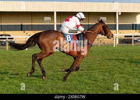 Quatrième course à Wincanton, le 26 janvier 2022, steeplechase Banque D'Images