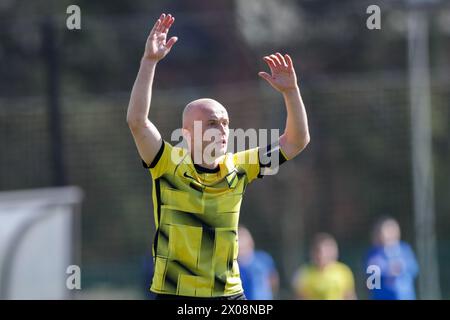 Cracovie, Pologne. 23 mars 2024. Michal Pazdan de Wieczysta Cracovie vu lors du match de football polonais du groupe IV 2023/2024 entre Wieczysta Cracovie et Avia Swidni au stade KS Wieczysta. Score final ; Wieczyst Krakow 2:0 Avia Swidnik. (Photo de Grzegorz Wajda/SOPA images/SIPA USA) crédit : SIPA USA/Alamy Live News Banque D'Images