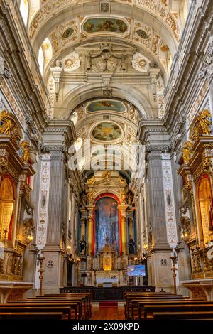 Église de Terceiros de Sao Francisco à Porto, Portugal Banque D'Images