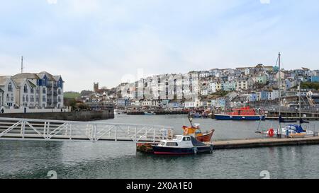 Brixham du port Banque D'Images