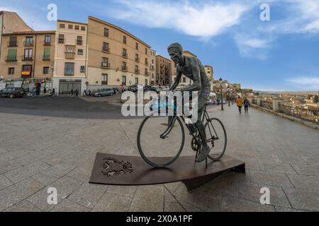 Tolède, Espagne - 17 décembre 2018 : Tolède est une ville ancienne située sur une colline au-dessus des plaines de Castille-la Manche. Monuments arabes, juifs et chrétiens Banque D'Images