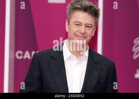 Cannes, France. 11 avril 2024. Thibault de Montalembert assiste à la cérémonie de clôture du 7ème Festival International des Canneseries le 10 avril 2024 à Cannes. Photo de David NIVIERE/ABACAPRESS.COM crédit : Abaca Press/Alamy Live News Banque D'Images