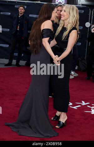 Londres, Royaume-Uni. 08 avril 2024. Marisa Abela et Sam Taylor-Johnson assistent à la première mondiale Back to Black à Odeon luxe à Leicester Square, Londres. Crédit : SOPA images Limited/Alamy Live News Banque D'Images