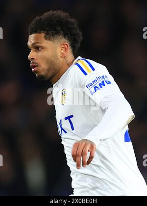Leeds, Royaume-Uni. 09th Apr, 2024. Georginio Rutter de Leeds United lors du Leeds United FC v Sunderland AFC Sky Bet EFL Championship match à Elland Road, Leeds, Royaume-Uni le 9 avril 2024 Credit : Every second Media/Alamy Live News Banque D'Images